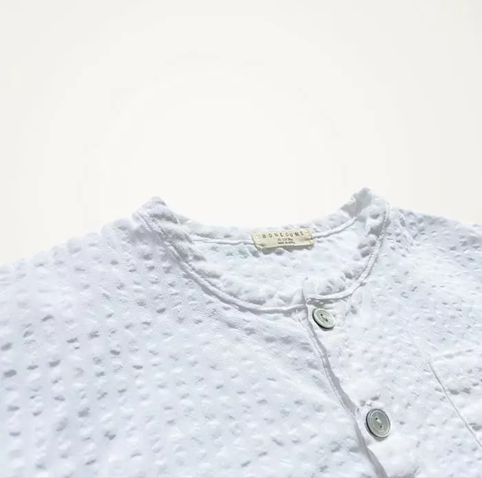Boneoune - Korean Children Fashion - #minifashionista - Henry Blouse - 2