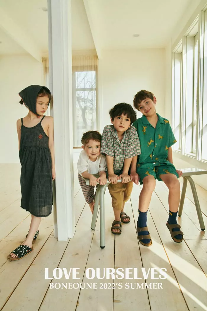 Boneoune - Korean Children Fashion - #prettylittlegirls - Check Romi One-piece - 12