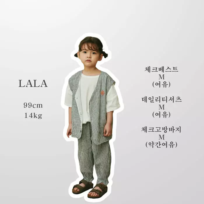 Boneoune - Korean Children Fashion - #prettylittlegirls - Check Pants - 10