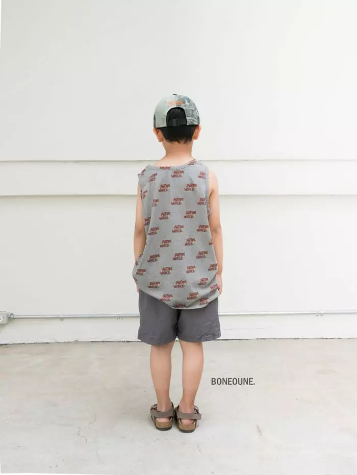 Boneoune - Korean Children Fashion - #todddlerfashion - Our Active Sleeveless - 8