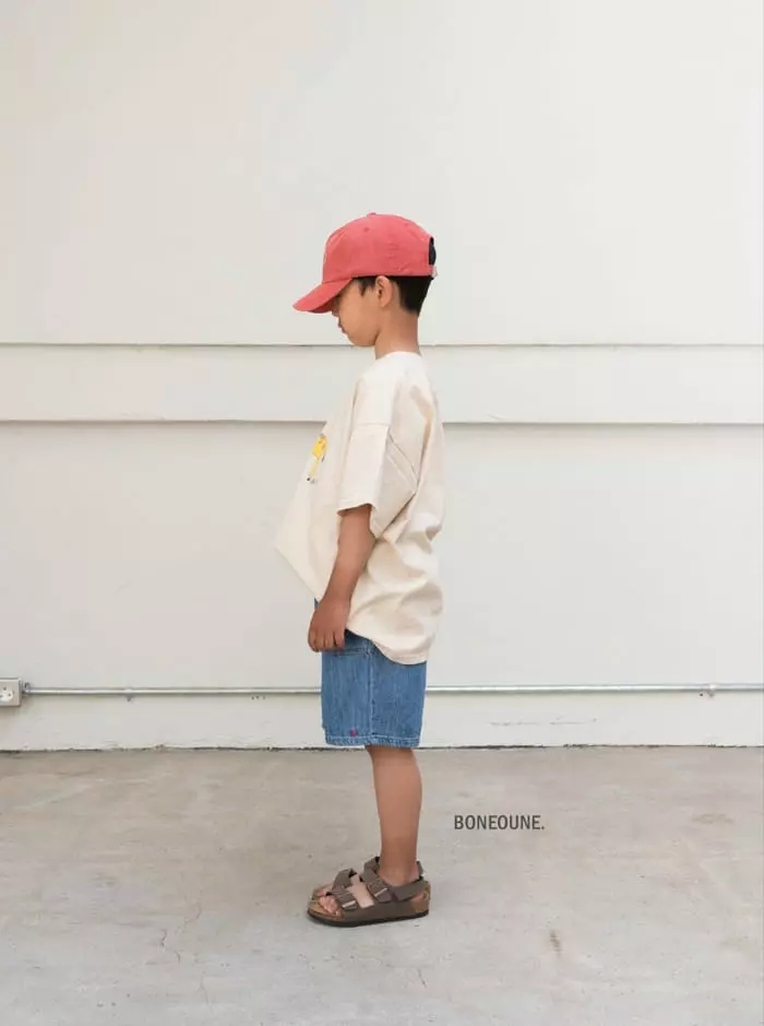 Boneoune - Korean Children Fashion - #todddlerfashion - Giraffe Tee - 3