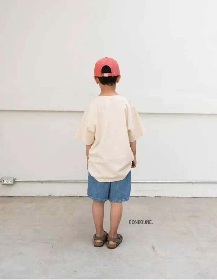 Boneoune - Korean Children Fashion - #todddlerfashion - Giraffe Tee - 4