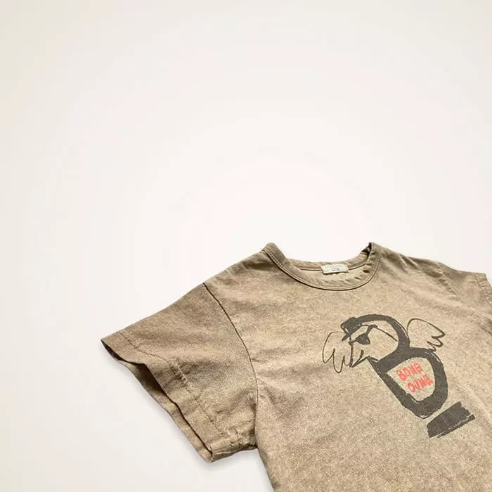 Boneoune - Korean Children Fashion - #toddlerclothing - B Bone Tee - 2