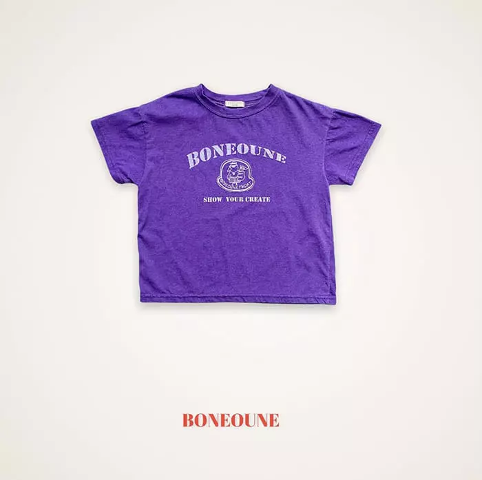 Boneoune - Korean Children Fashion - #toddlerclothing - Signal Tee