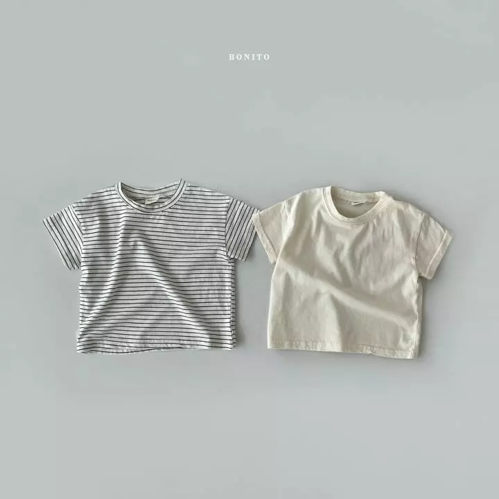 Bonito - Korean Children Fashion - #kidzfashiontrend - 1+1 Base Tee - 4