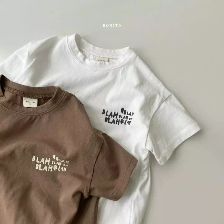 Bonito - Korean Children Fashion - #designkidswear - Blah Blah Tee - 4
