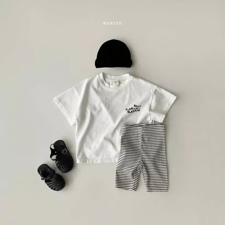 Bonito - Korean Children Fashion - #discoveringself - Bicker Leggings Stripes - 4