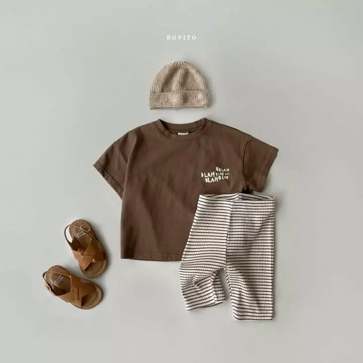 Bonito - Korean Children Fashion - #kidsshorts - Bicker Leggings Stripes - 5