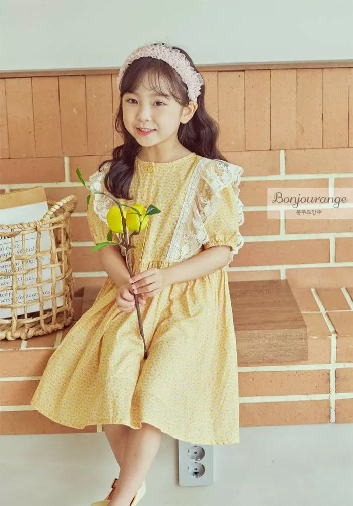Bonjour Ange - Korean Children Fashion - #Kfashion4kids - Luming One-piece - 12