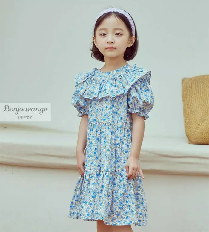 Bonjour Ange - Korean Children Fashion - #Kfashion4kids - Daisy One-piece - 11