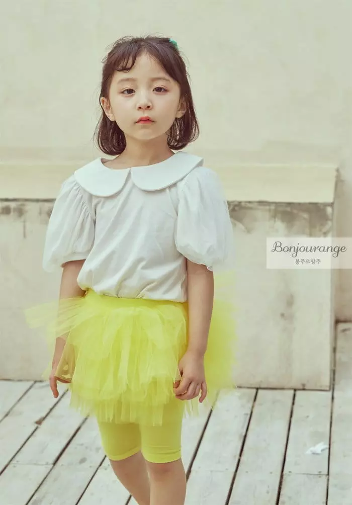 Bonjour Ange - Korean Children Fashion - #kidzfashiontrend - Bubble Sha Tee - 4