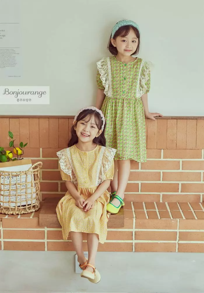Bonjour Ange - Korean Children Fashion - #childrensboutique - Luming One-piece - 5