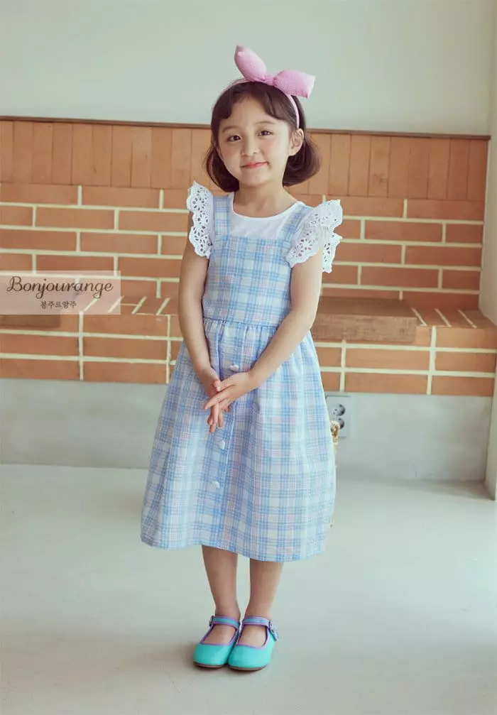 Bonjour Ange - Korean Children Fashion - #childrensboutique - Cotton Candy One-piece