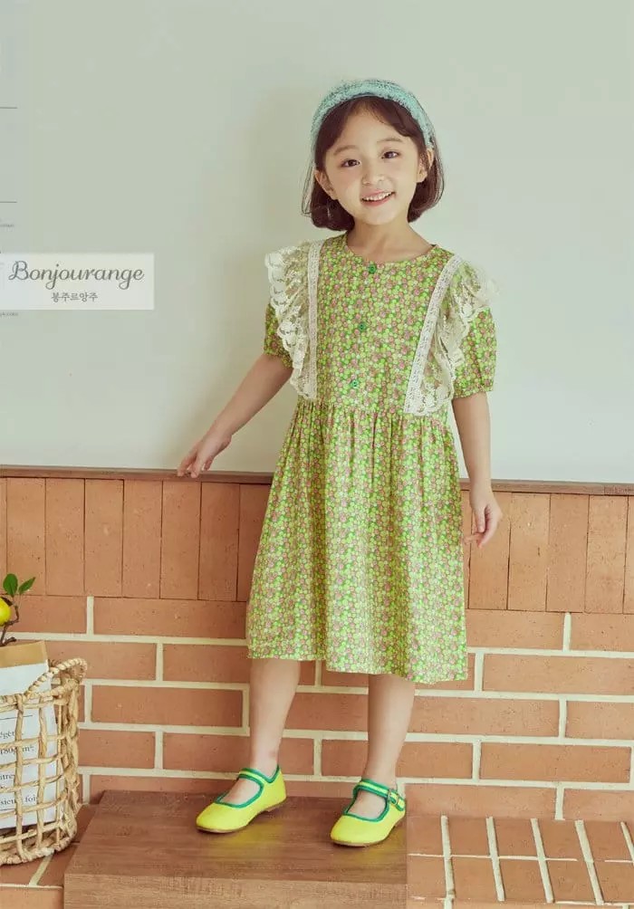 Bonjour Ange - Korean Children Fashion - #designkidswear - Luming One-piece - 6