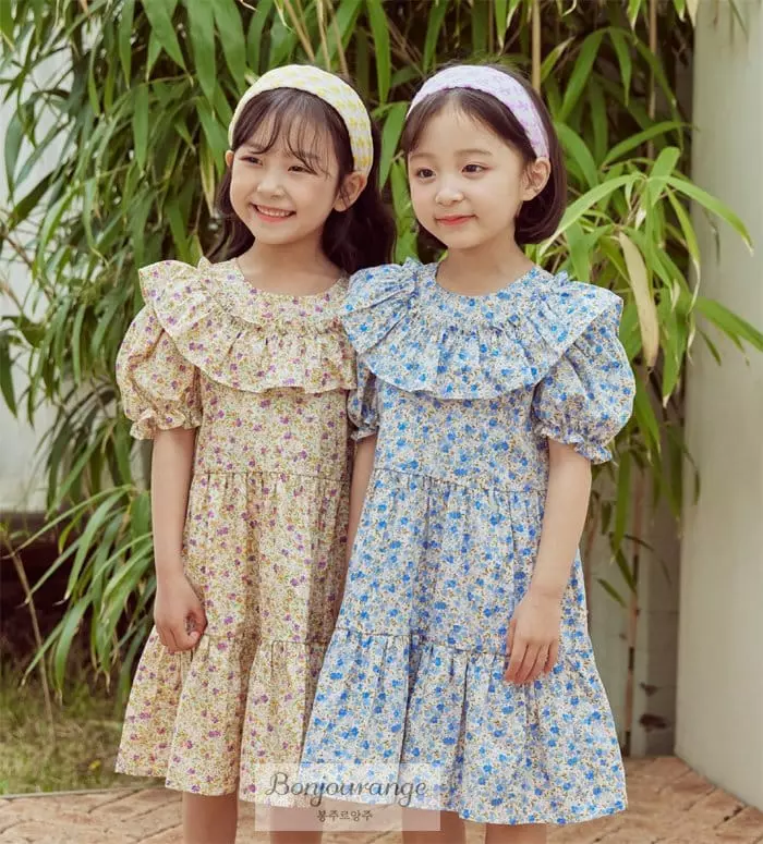 Bonjour Ange - Korean Children Fashion - #designkidswear - Daisy One-piece - 5