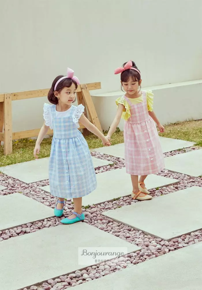 Bonjour Ange - Korean Children Fashion - #discoveringself - Cotton Candy One-piece - 3