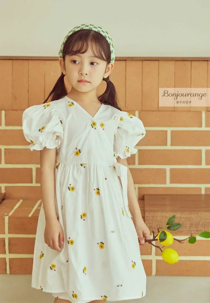 Bonjour Ange - Korean Children Fashion - #discoveringself - Aroha Wrap One-piecde