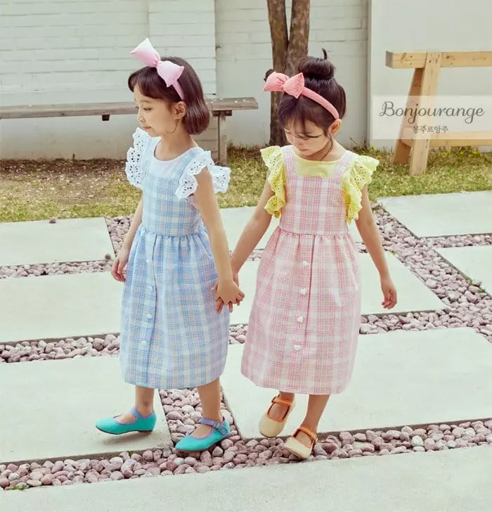 Bonjour Ange - Korean Children Fashion - #discoveringself - Cotton Candy One-piece - 4