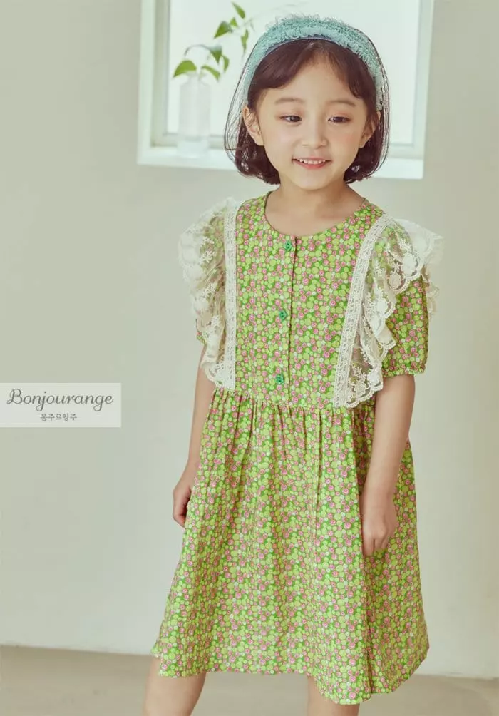 Bonjour Ange - Korean Children Fashion - #kidsshorts - Luming One-piece - 9