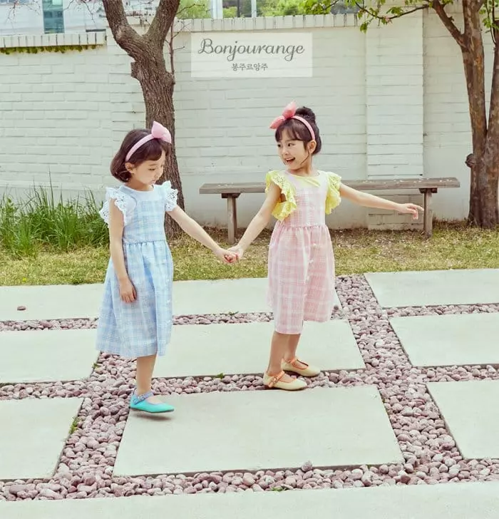 Bonjour Ange - Korean Children Fashion - #kidsshorts - Cotton Candy One-piece - 5