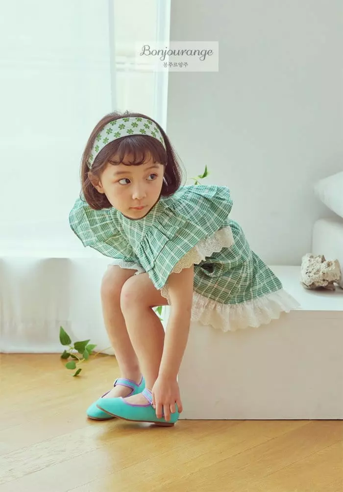 Bonjour Ange - Korean Children Fashion - #kidsstore - Love Mood Top Bottom Set - 11
