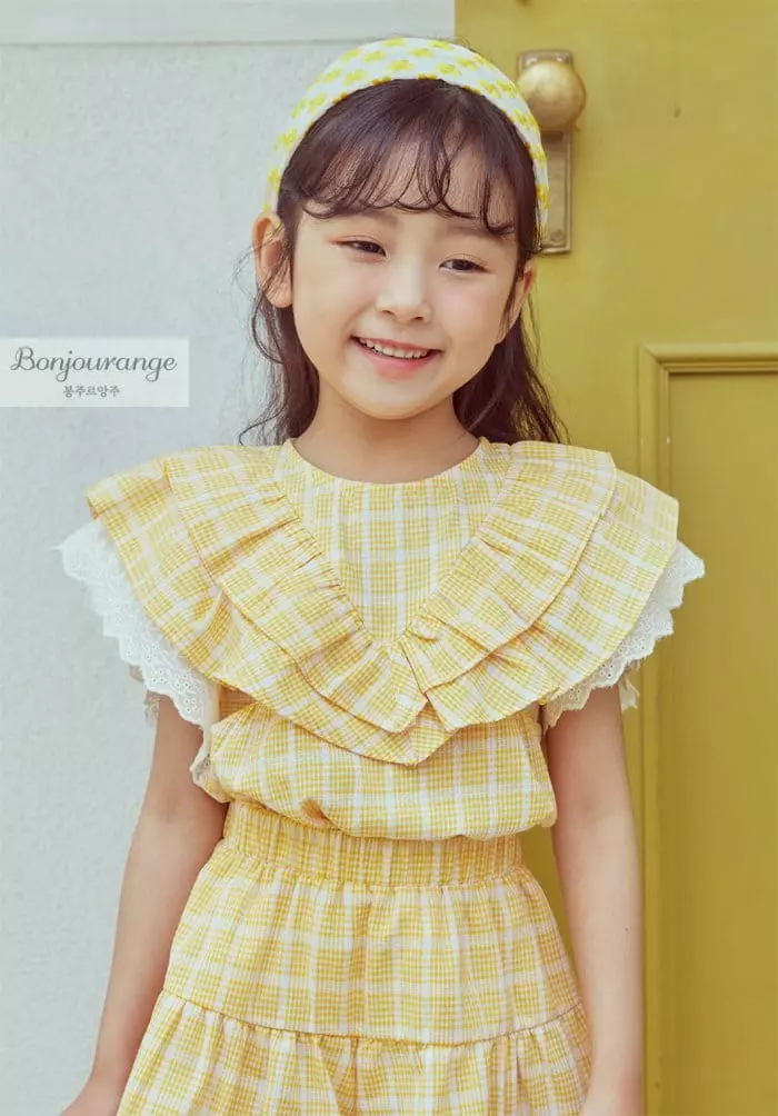 Bonjour Ange - Korean Children Fashion - #kidzfashiontrend - Love Mood Top Bottom Set - 12