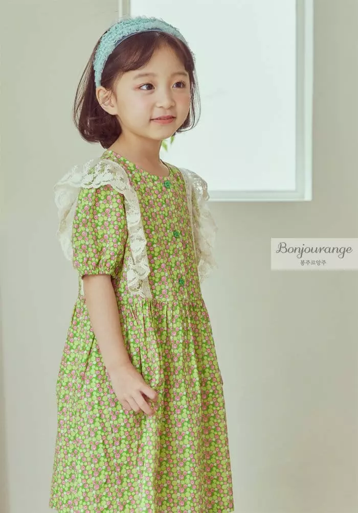 Bonjour Ange - Korean Children Fashion - #kidzfashiontrend - Luming One-piece - 11