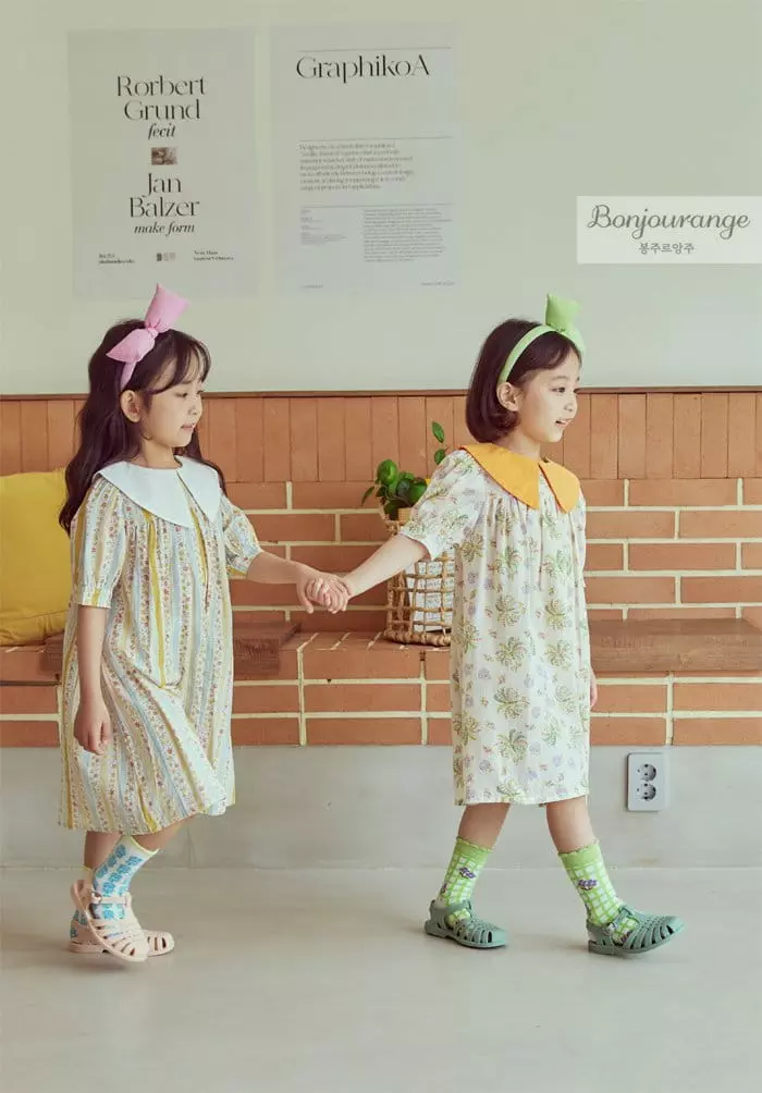 Bonjour Ange - Korean Children Fashion - #kidzfashiontrend - Tinker Bell One-piece - 9