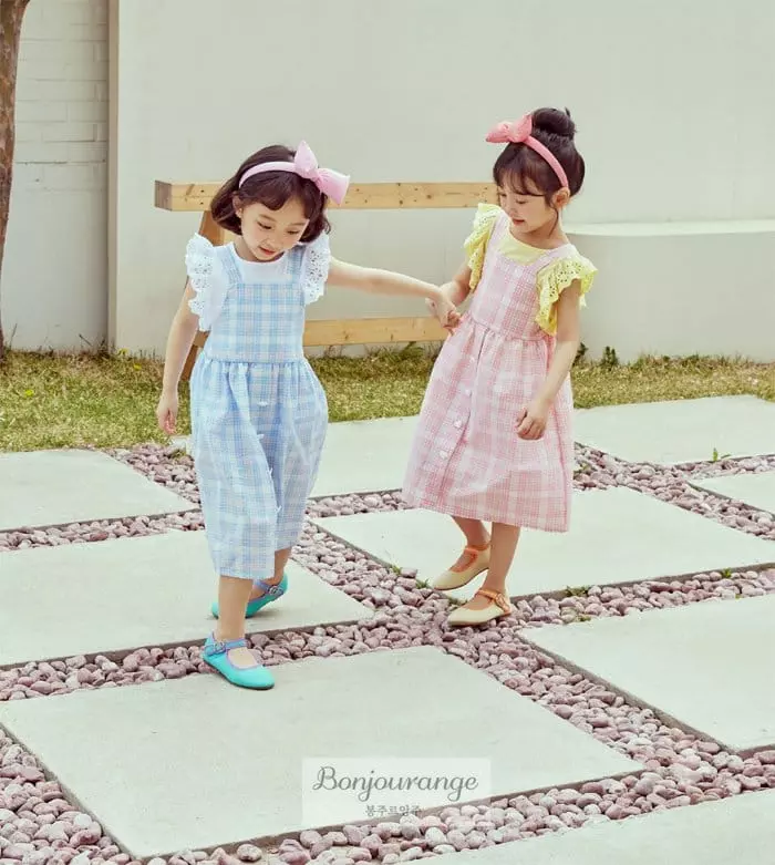 Bonjour Ange - Korean Children Fashion - #kidzfashiontrend - Cotton Candy One-piece - 7