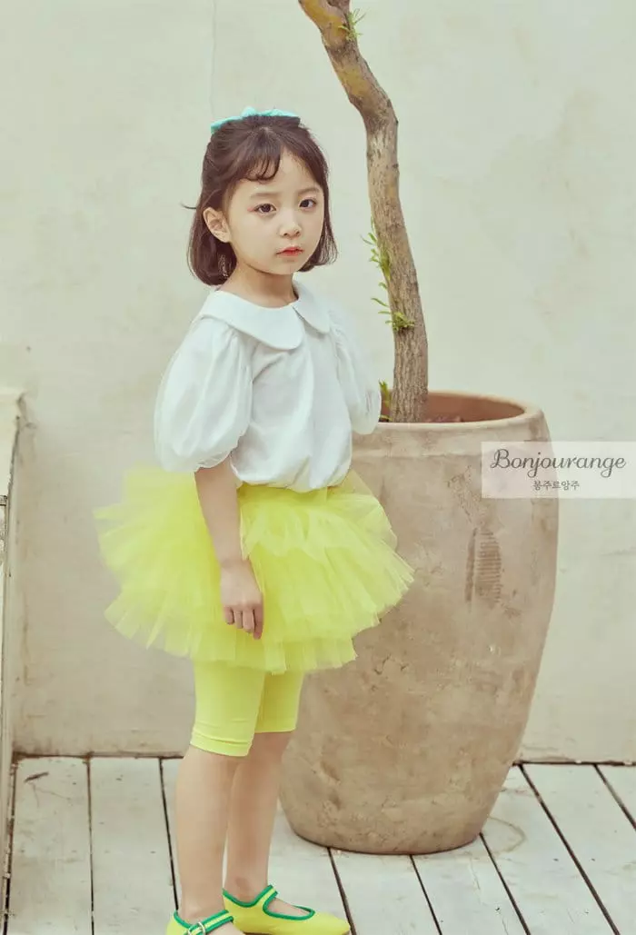 Bonjour Ange - Korean Children Fashion - #kidzfashiontrend - Bubble Sha Tee - 3