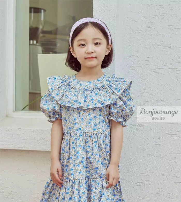 Bonjour Ange - Korean Children Fashion - #littlefashionista - Daisy One-piece - 12
