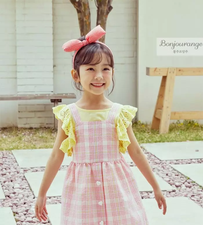 Bonjour Ange - Korean Children Fashion - #magicofchildhood - Cotton Candy One-piece - 10