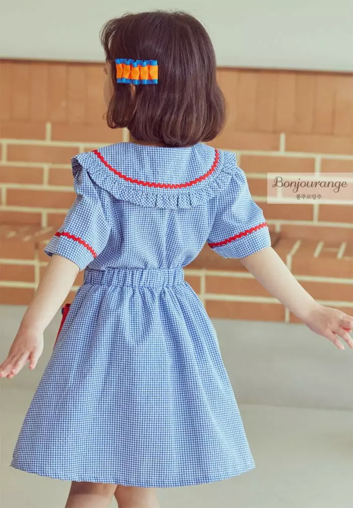 Bonjour Ange - Korean Children Fashion - #toddlerclothing - Cuing Skirt Top Bottom Set - 5