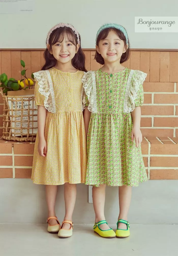 Bonjour Ange - Korean Children Fashion - #toddlerclothing - Luming One-piece - 2