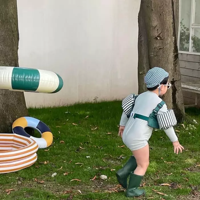 Bonobutton - Korean Children Fashion - #stylishchildhood - Water Rashguard - 9