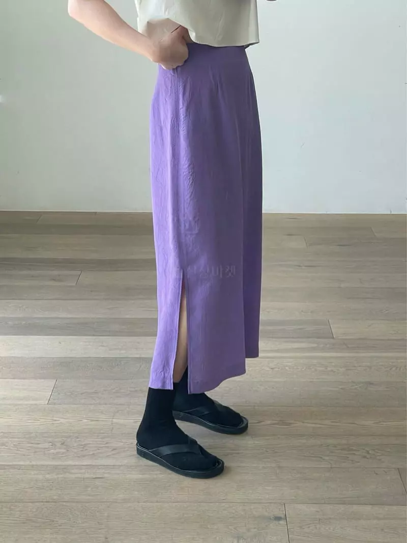 Browns - Korean Women Fashion - #momslook - River Long Skirt - 2