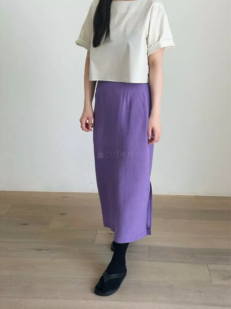 Browns - Korean Women Fashion - #womensfashion - River Long Skirt - 4