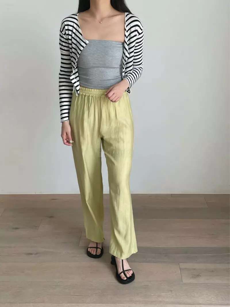 Browns - Korean Women Fashion - #momslook - Plisse Pants