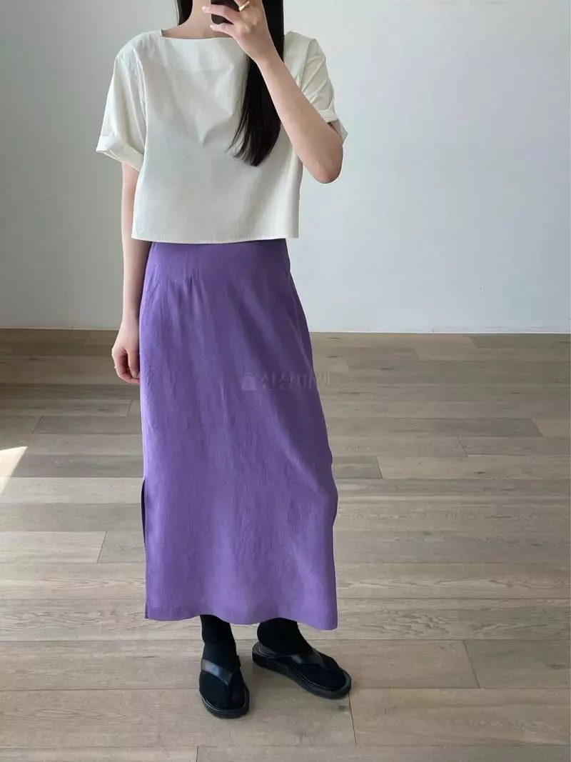 Browns - Korean Women Fashion - #womensfashion - River Long Skirt - 3