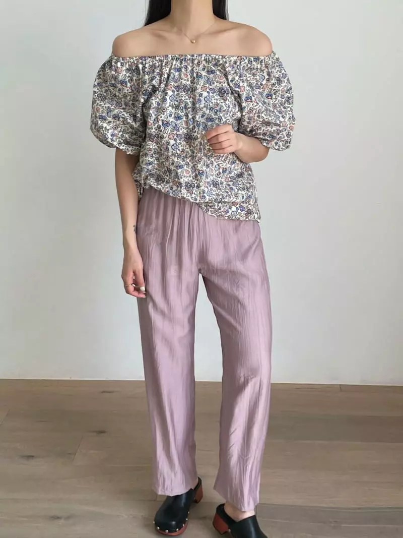 Browns - Korean Women Fashion - #womensfashion - Parette Off Blouse - 3