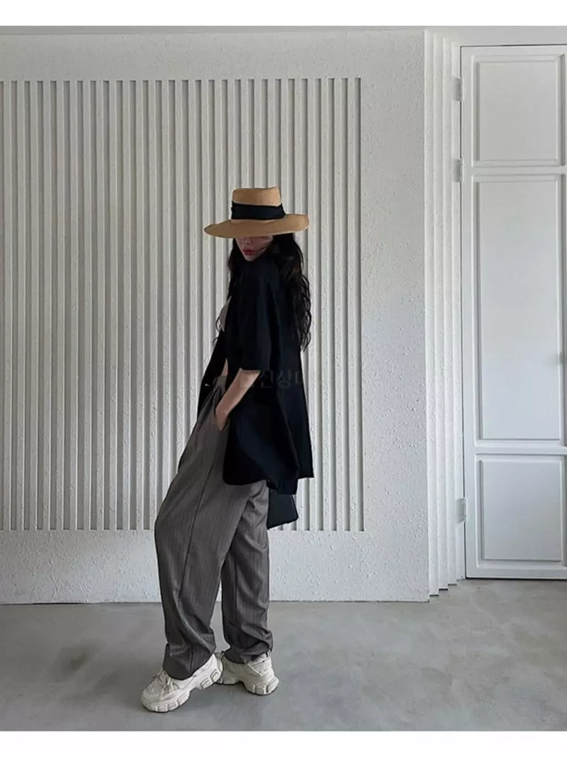 Buckle - Korean Women Fashion - #momslook - No Collar Jacket - 3