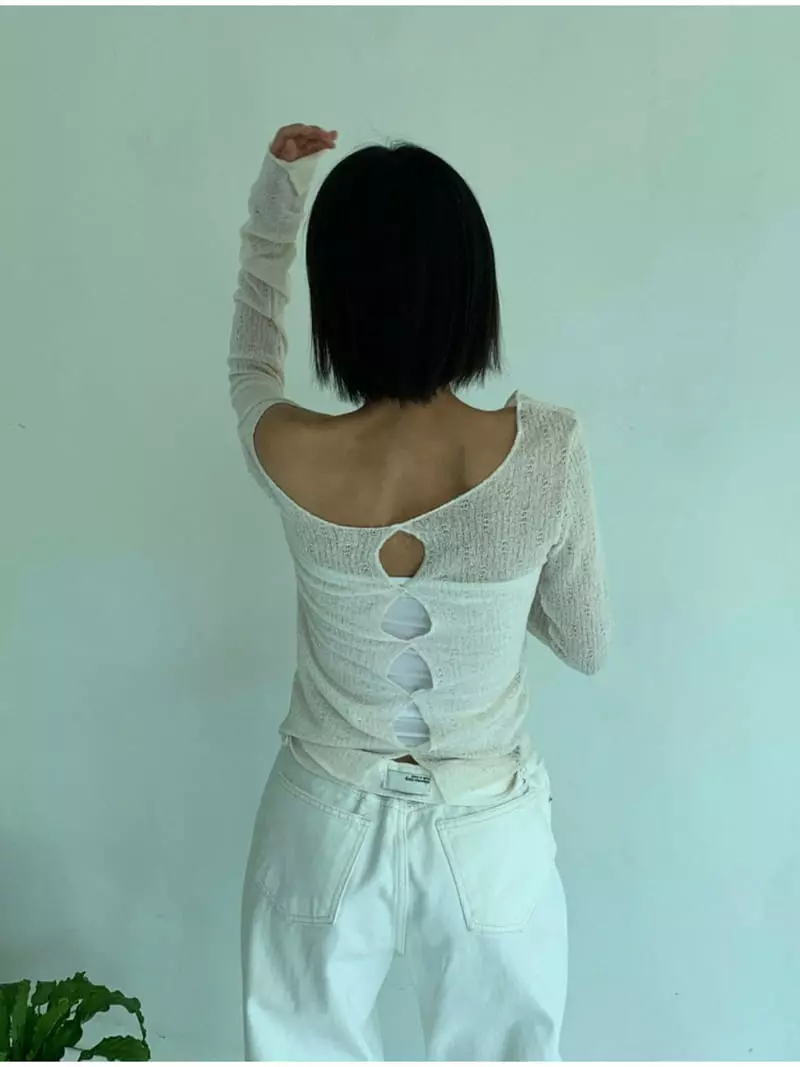 Buckle - Korean Women Fashion - #womensfashion - Wave Knit - 4