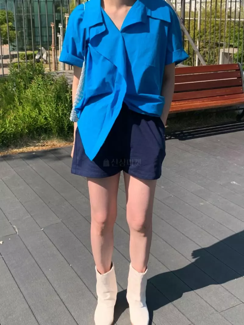 Buckle - Korean Women Fashion - #momslook - Frill Shirt