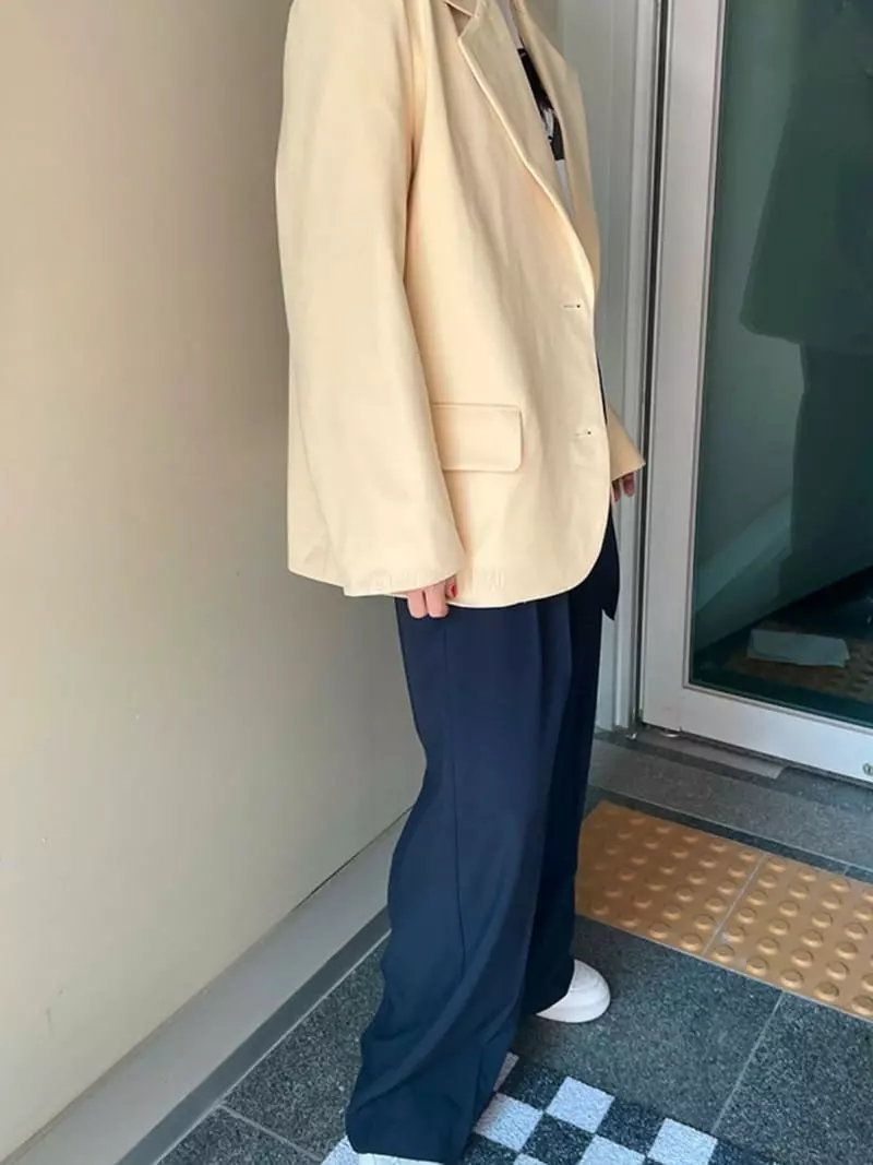Buckle - Korean Women Fashion - #momslook - Spring Jacket