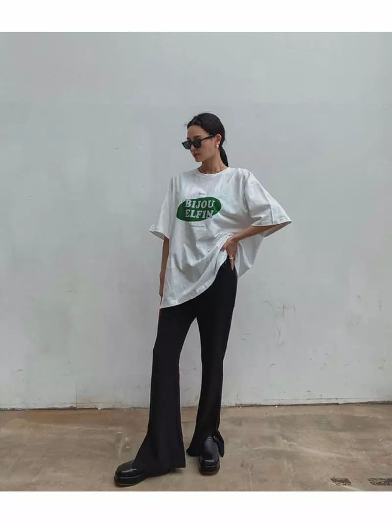 Buckle - Korean Women Fashion - #momslook - Opening Tee - 3