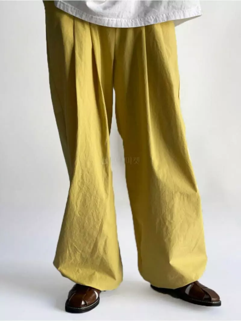 Buckle - Korean Women Fashion - #vintagekidsstyle - Hi String Pants