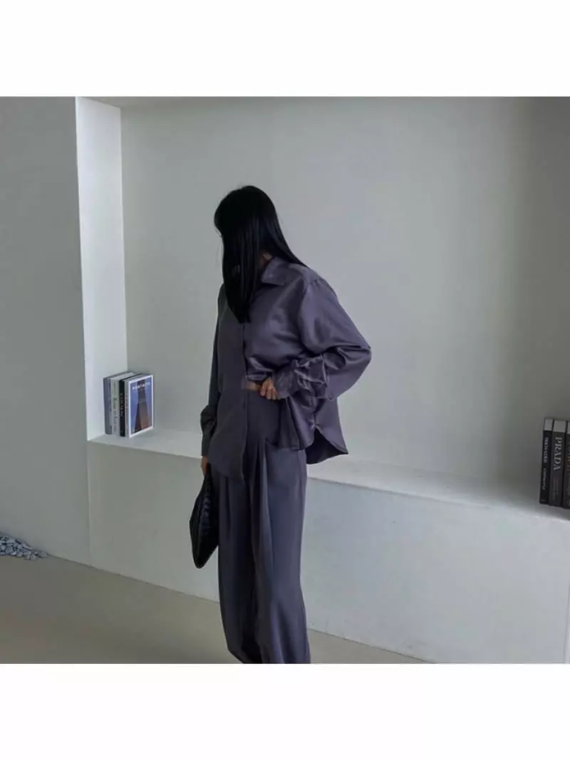Buckle - Korean Women Fashion - #momslook - Shatin SHIrt - 4