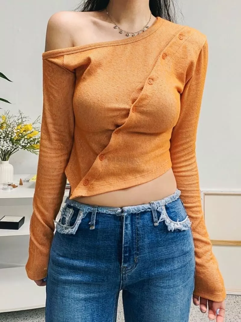 Buckle - Korean Women Fashion - #momslook - Sasun Button Cardigan - 4