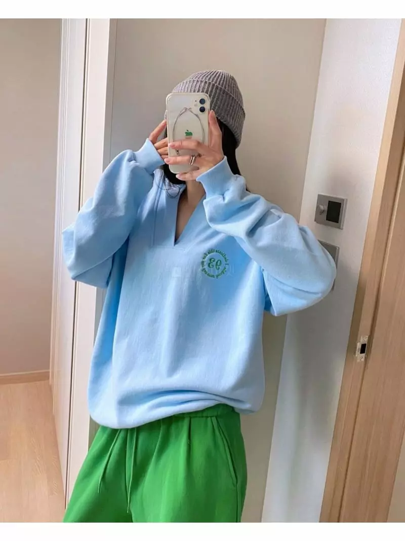 Buckle - Korean Women Fashion - #womensfashion - 93 Sweatshirt - 3