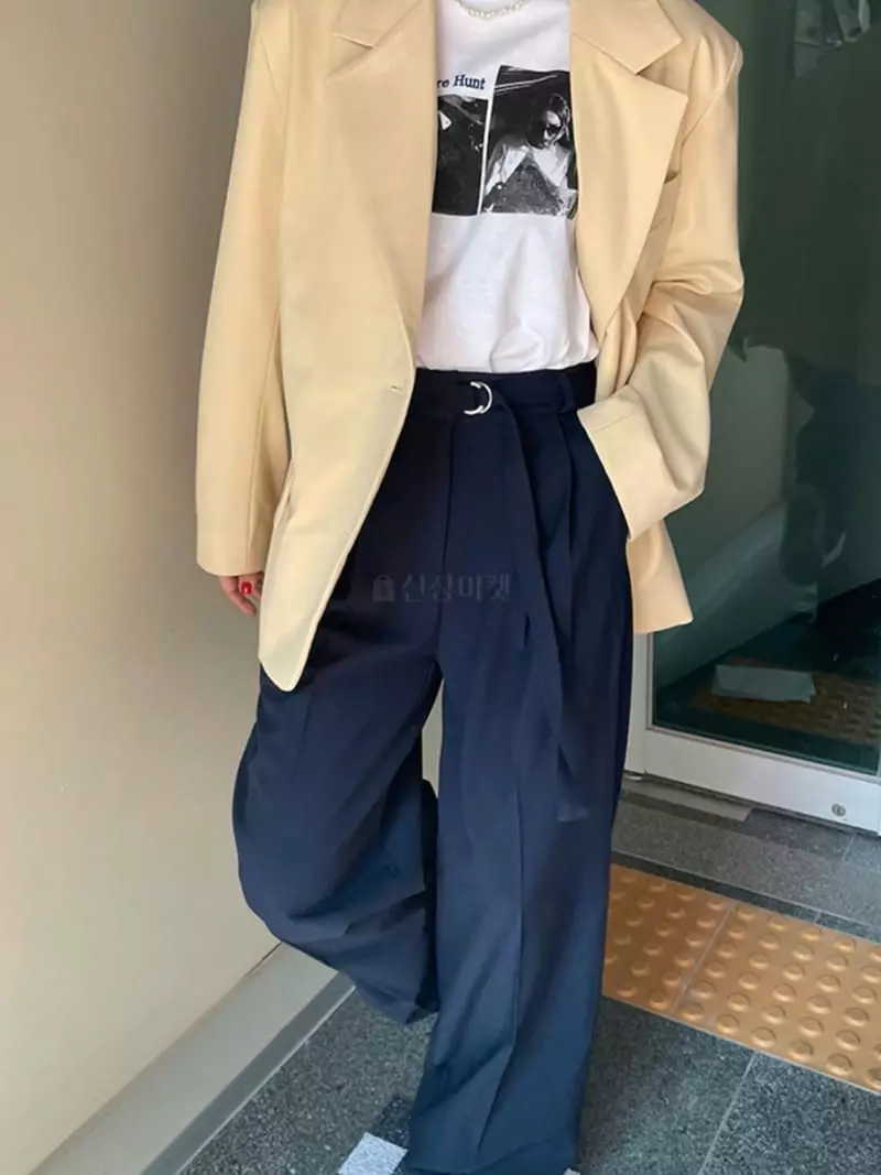 Buckle - Korean Women Fashion - #momslook - Spring Jacket - 4